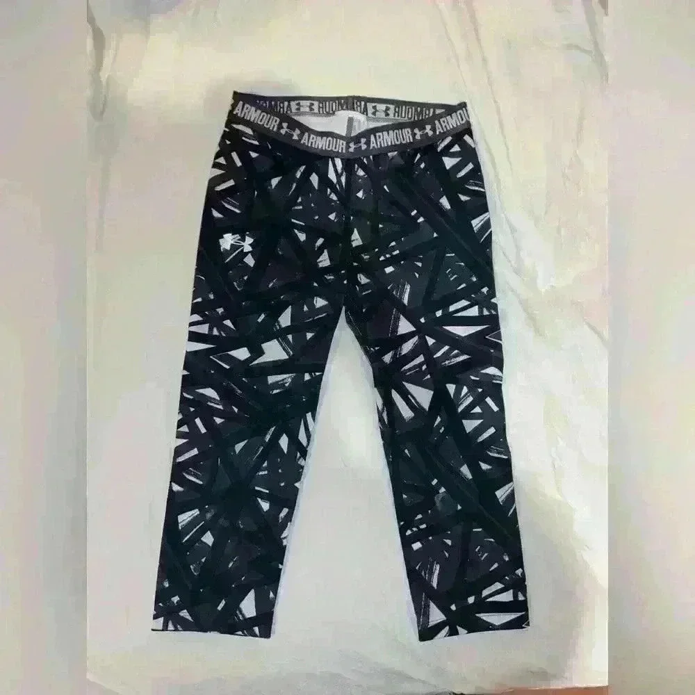 Under Armour Cropped Patterned Leggings